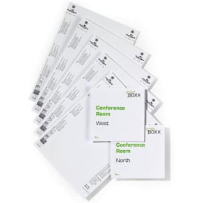 Etiketter pallställ 149x148,5mm 20/fp