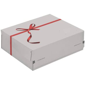 Geschenkbox Colompac Medium, weiß, 363x290x125 mm