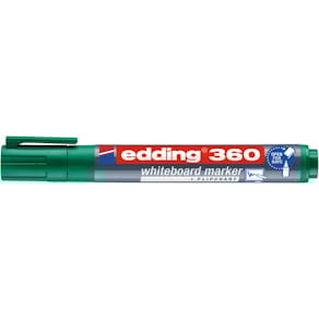 Whiteboardpenn EDDING 360 rund grønn