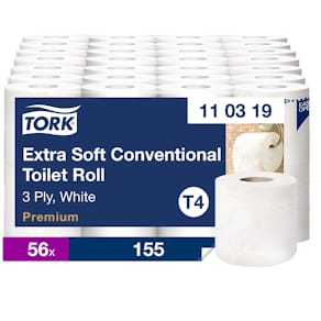 Toalettpapper Tork Premium Extra Mjukt 3-lager 56 rullar