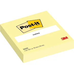 Notes POST-IT 100x100mm gul