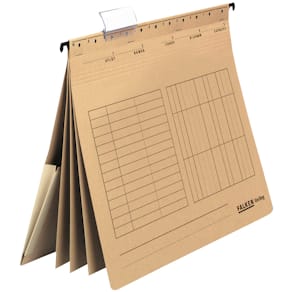 Mehrfach-Hängehefter Falken UniReg, 230 g/m², naturbraun