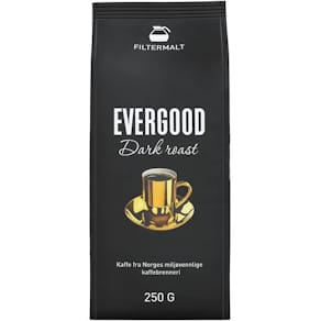 Kaffe EVERGOOD dark filtermalt 250g