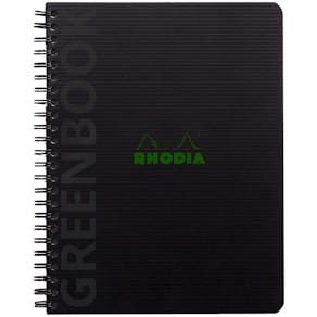Anteckningsblock GREENBOOK A5+ rut recy