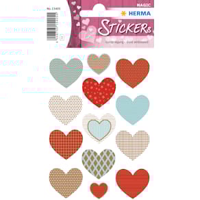 Herma stickers Magic Valentine's Day hjerter (1)