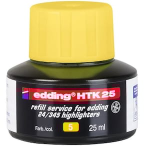 Refill EDDING HTK 25 gul 25 ml