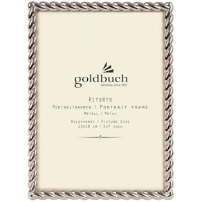 Bilderrahmen Goldbuch Ritorto, silber, 10x15 cm