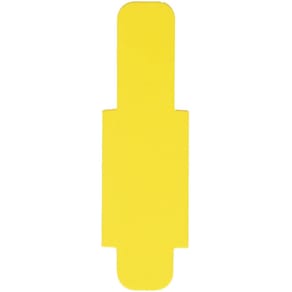 Stecksignal Leitz, 50 Stück, gelb