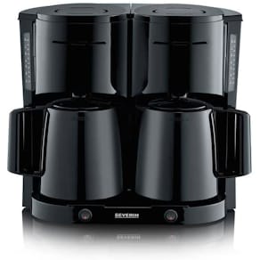 Kaffeemaschine Severin Duo 2in1, schwarz