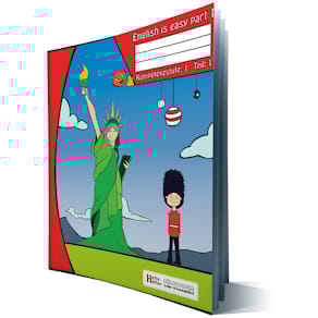 Lernheft HEFTE HELFEN English is easy part 1, 48 Seiten, Quart