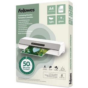 Laminat FELLOWES A4 Light 100/fp