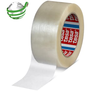 Packband tesa PET ECO Ultra Strong 60418, transparent, 132 m x 50
