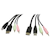 StarTech.com 6ft 4-in-1 USB DisplayPort® KVM Switch Cable w/