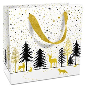 Geschenktragetasche BRAUN + COMPANY Wintertime, Weihnachten