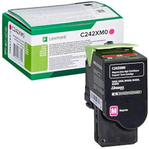 Toner LEXMARK C242XM0 Magenta