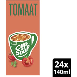 Instantsoep Knorr Cup-a-Soup, tomaat, pak van 24 zakjes