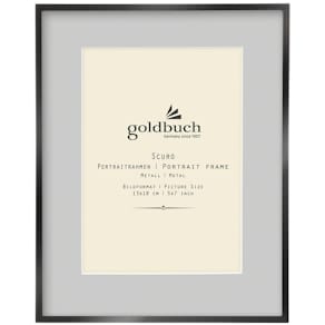 Bilderrahmen Goldbuch Scuro, schwarz