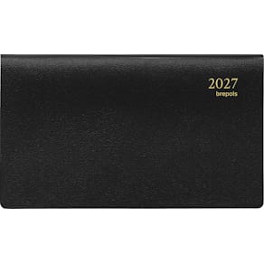 Agenda Brepols Omniplan Genova, zwart, 2026