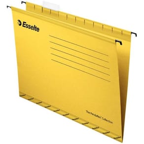 Hängmapp ESSELTE std A4 gul