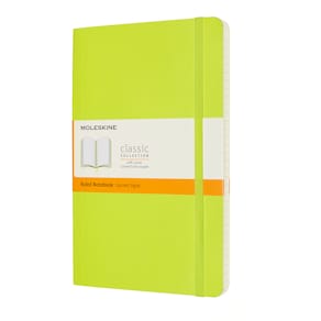 Classic Soft Linjerad Large Lemon Green