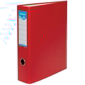 Bankordner DONAU, A4, 7,5 cm, rot