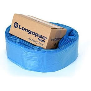 Säckkassett LONGOPAC Mini Strong 45m blå