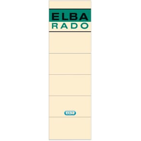 Rückenschild Elba, breit, kurz, chamois