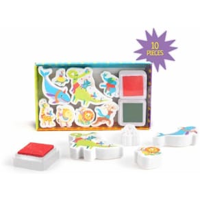 Stempelset TRENDHAUS Magic Moments, 8 Motive, 2 Stempelkissen