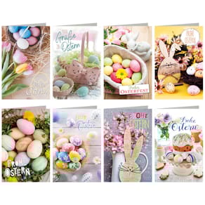 Osterkarte, sortiert