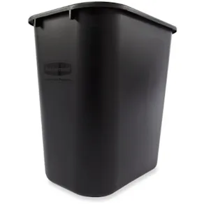 Papperskorg RUBBERMAID svart 26,6L