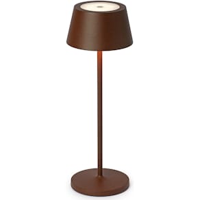 Tafellamp Maul Nina, LED, dimbaar, op voet, bruin