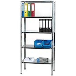 Standregal ALCO, Stahl, silber