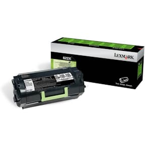 Lasertoner Lexmark 622X, schwarz
