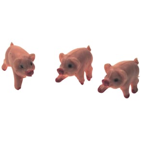 Glücksbringer Minischweinchen Noname, Gummisau