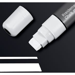 Kreidemarker Sigel, 5–15 mm, weiß