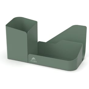 Prylställ ALBA 3 fack metall grön