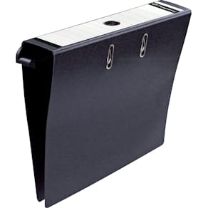 Hangmapordner Pergamy, ft A4, 2 pochettes, karton, rug van 5 cm,