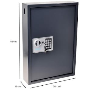 Nyckelskåp PAVO Security 50 nycklar grå