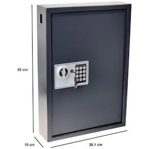 Nyckelskåp PAVO Security 50 nycklar grå