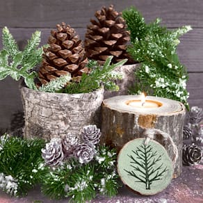 Zelltuchserviette PAPER+DESIGN, Weihnachtsmotiv, 33 x 33 cm