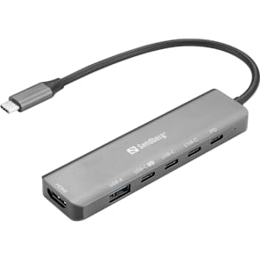 SANDBERG USB-C 6-in-1 MediaDock