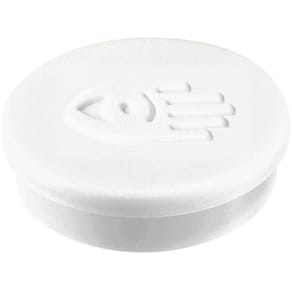 Magnetknappar LEGAMASTER 30mm vit 10/fp