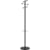 Kapstok Unilux Access, 175 cm, 6 haken, paraplubak, zwart/hout