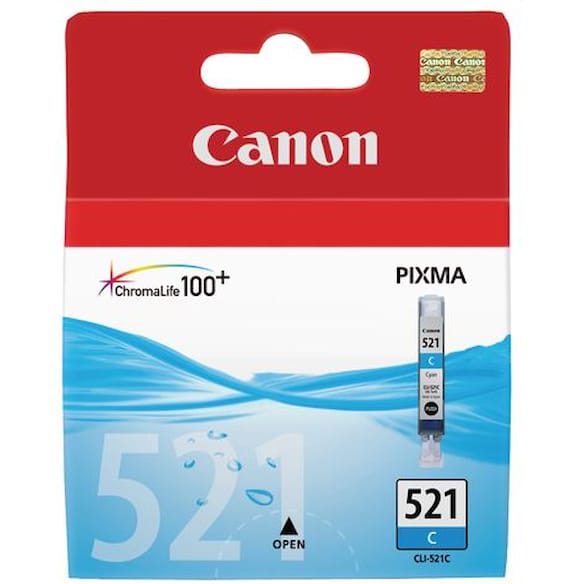 Blekk CANON CLI-521C blå