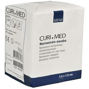 Kompress CURIMED NW 4l 7,5x7,5cm 100/fp