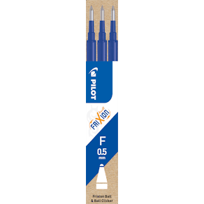 Frixion Clicker 0,5 refill blå (3)