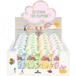 Flummi Moses Verlag Glitzernder Eier-Flummi