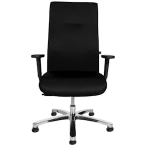 Drehstuhl Topstar Big Star 20, chrom/schwarz