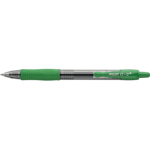 Gelpen G-2 Plus BeGreen m/klik 0,5 grøn