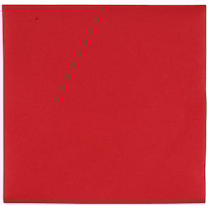 Snibbduk airlaid röd 80x80 100